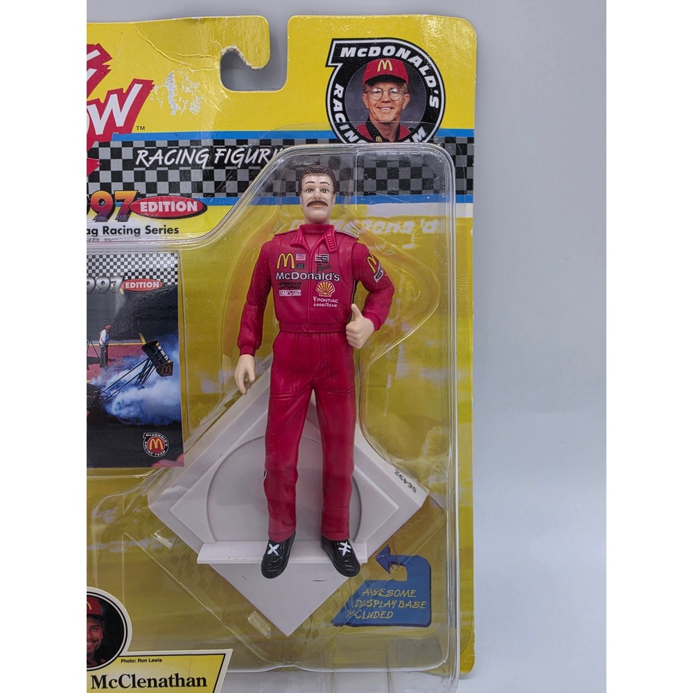 Front Row 1997 Cory McClenathan McDonalds Drag Racing Action Figure Johnny Light - Picture 5 of 12